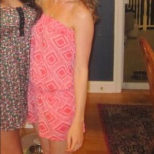 Adorable pink romper